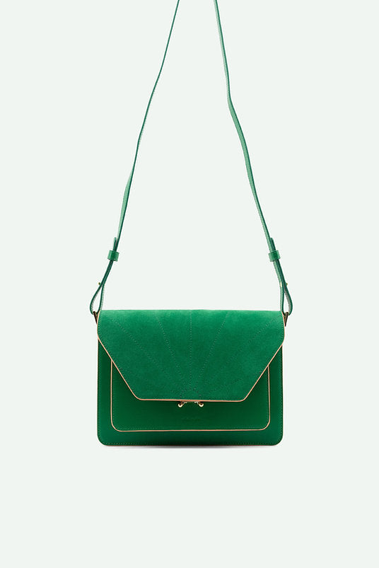 Satchel - ton sur ton - paris green | Sticky Sis