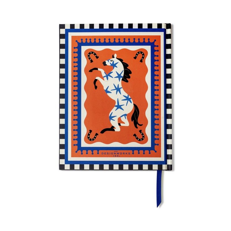 A Dopo ! - soft touch journal - horse | Designworks Ink