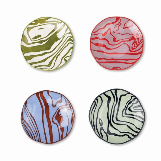 The Marley Appetizer Plates - set of 4 | Here's How