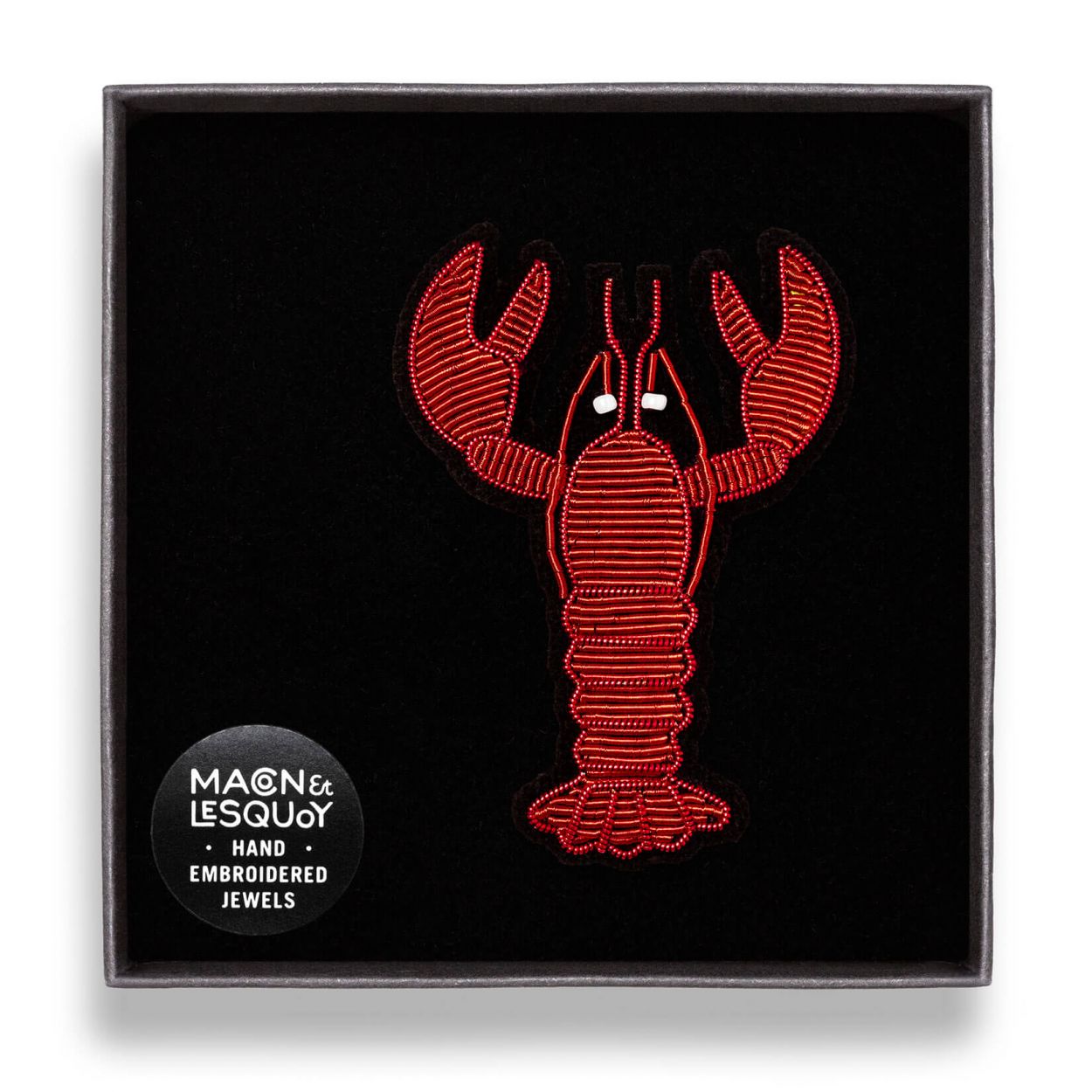 Broche - Orange Lobster | Macon et Lesquoy