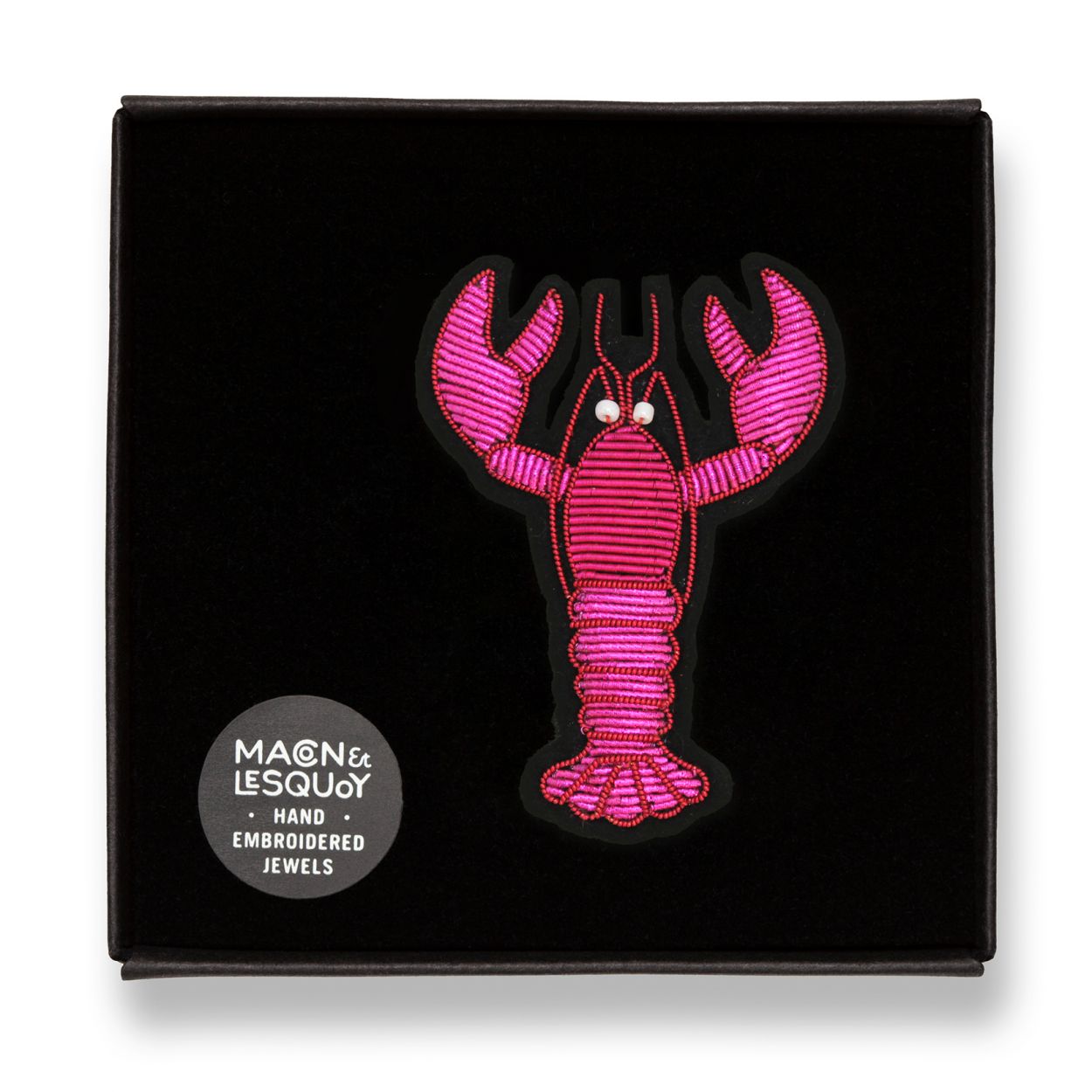 Broche - Pink Lobster | Macon et Lesquoy