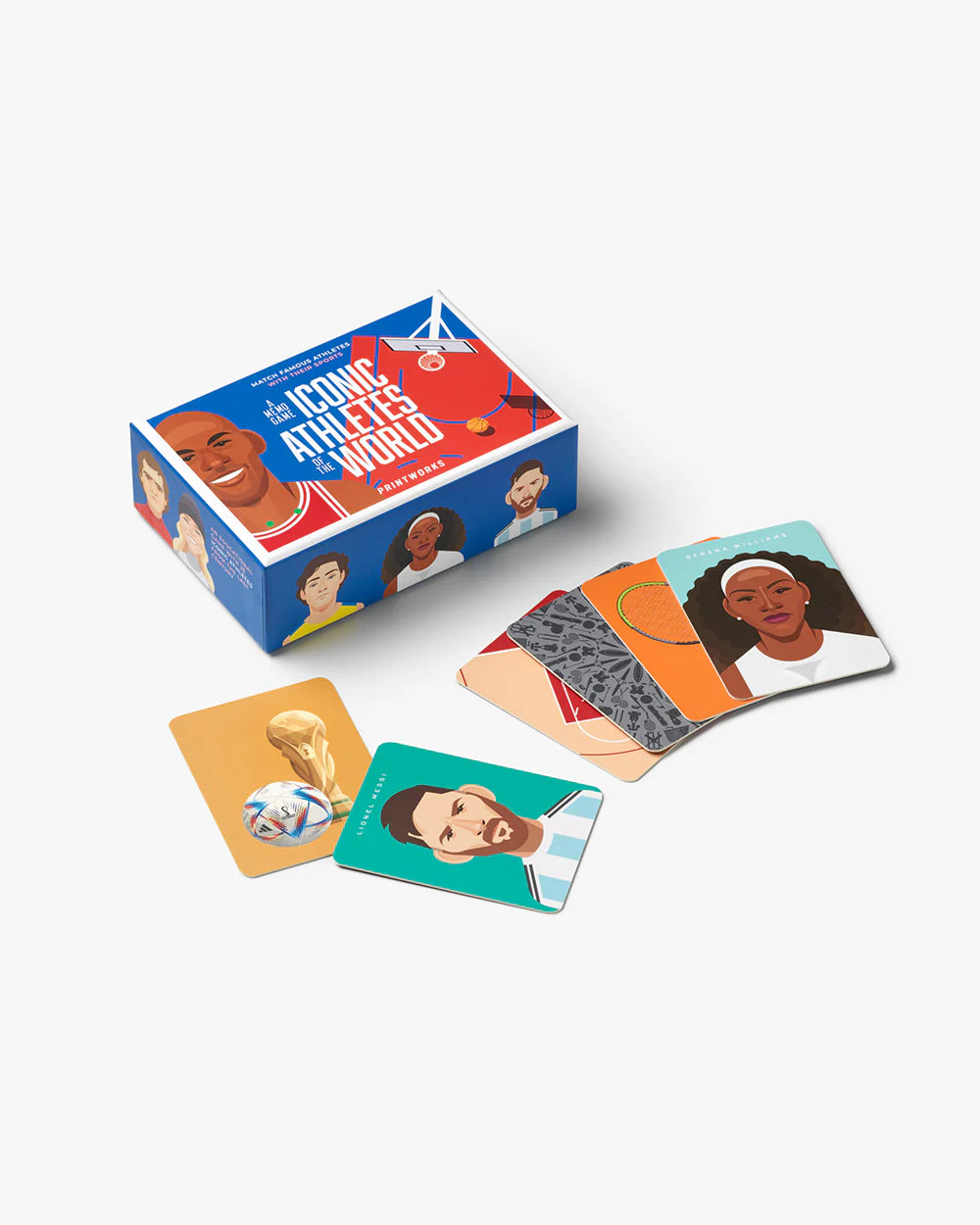 Memo game - iconic athletes of the world | Printworks - de inKijk