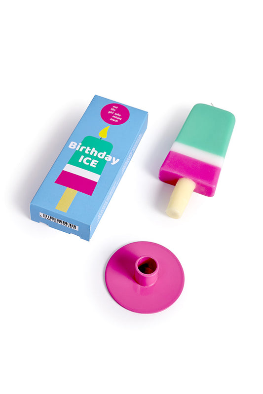 Party Candle - Birthday Ice | Not the girl who misses much