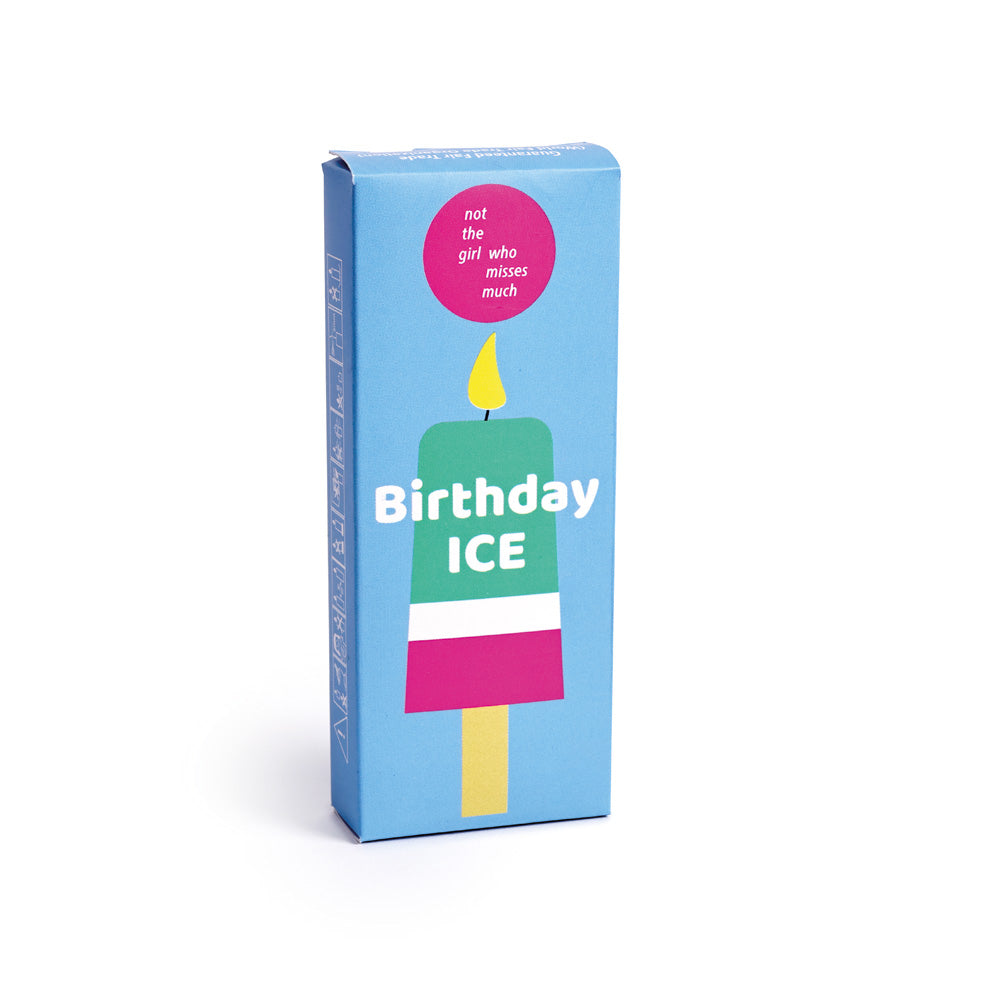 Party Candle - Birthday Ice | Not the girl who misses much