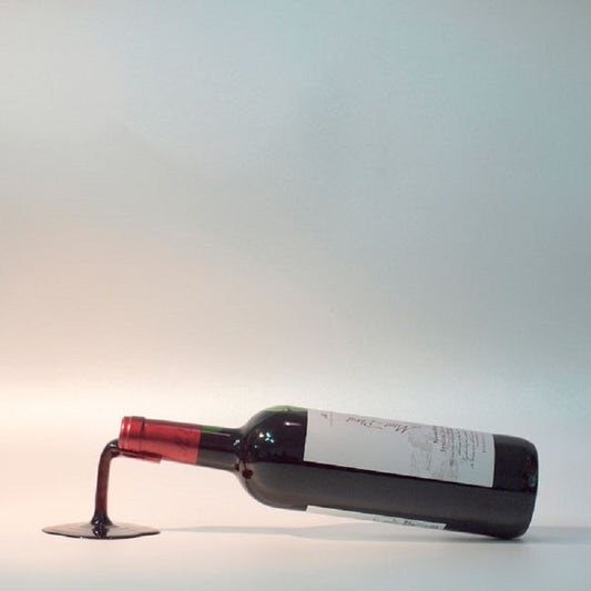 Wine bottle holder - red | Studio Ilsangisang - de inKijk