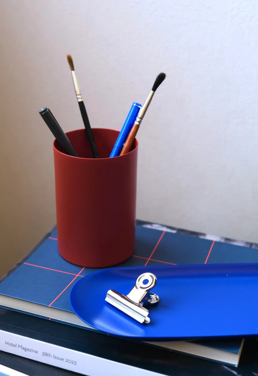 Lola pencil cup - red | Notem-Studio - de inKijk