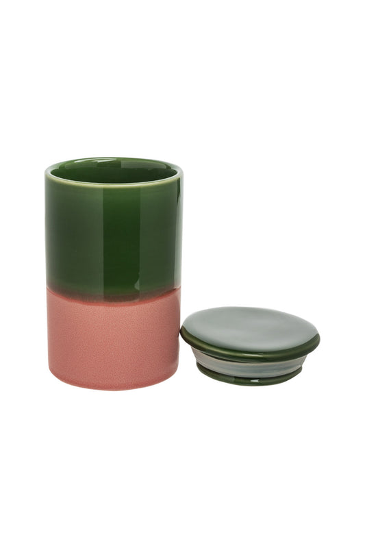 Storage tin Industrial - Green/Pink | Tranquillo