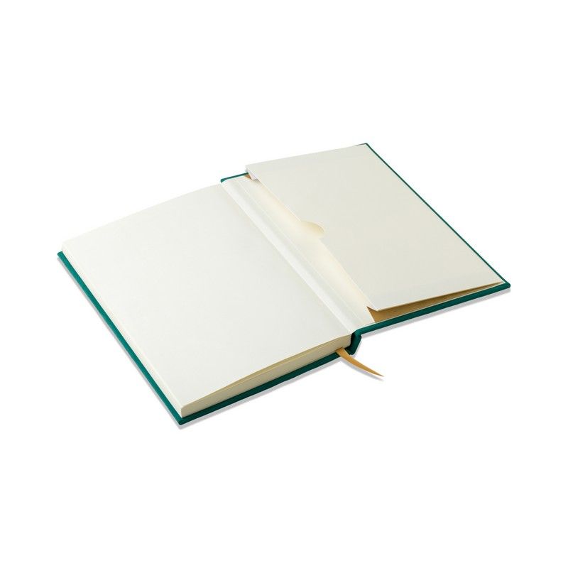 Hard Cover Suede Journal - Green | Designworks Ink