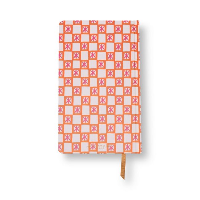 Tulip Journal - Orange Check | Designworks Ink