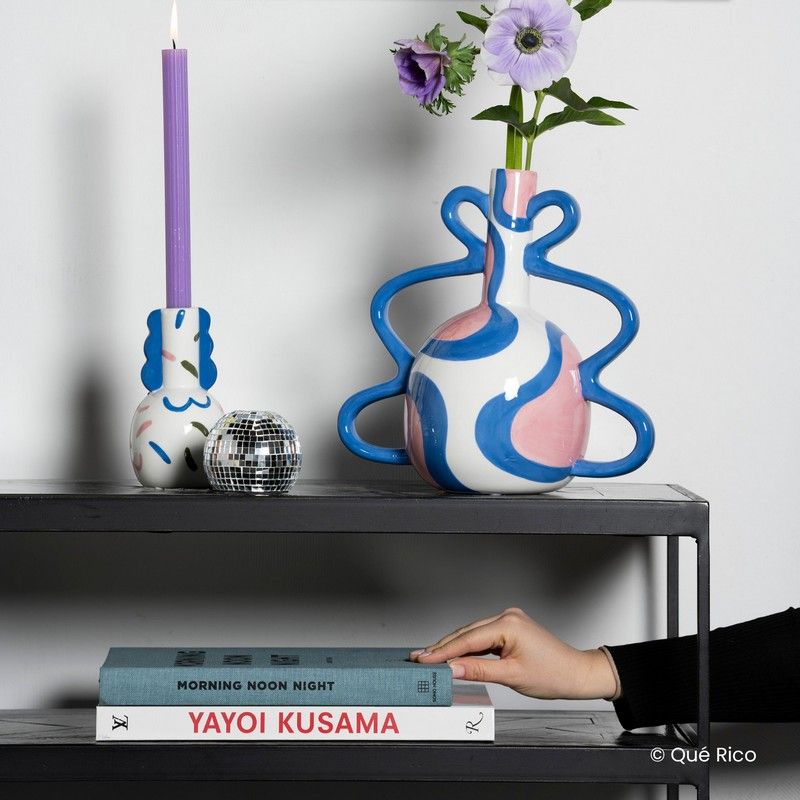 Candleholder Adelina - joyful jumble | Que Rico - de inKijk