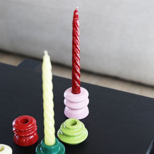 Candle Bravo - set van 3 - Reds | &Klevering - de inKijk
