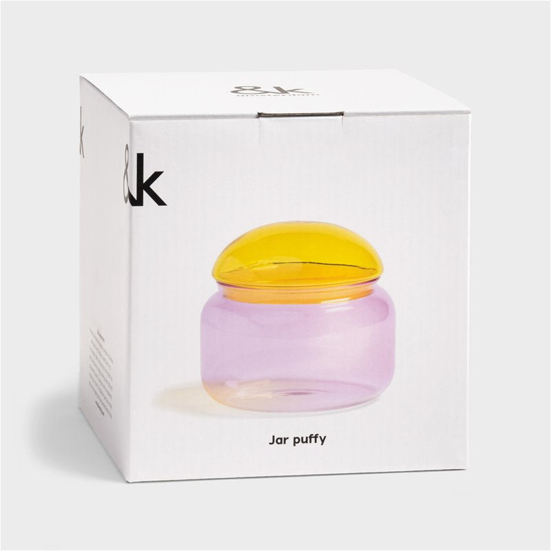 Puffy Jar - pink | &Klevering - de inKijk