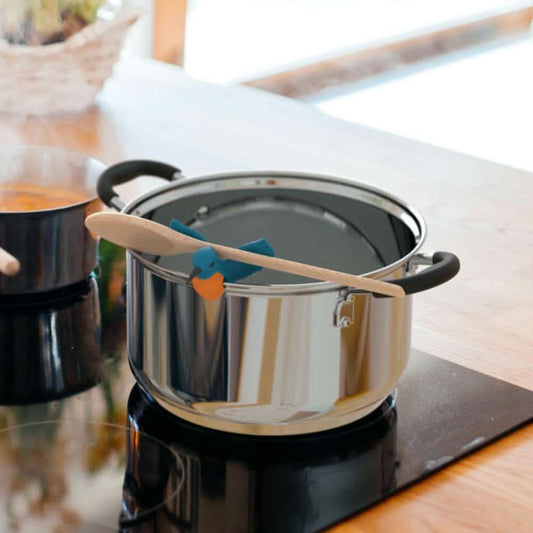 Kingfisher steam release & spoon holder | Winkee Design