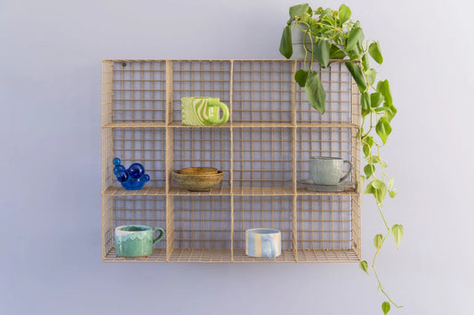 Cup rack small - signal green | Kalager Design - de inKijk
