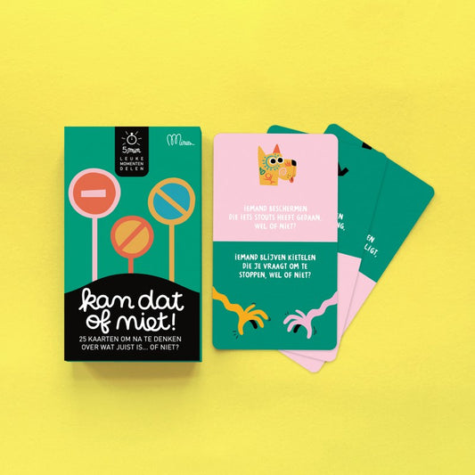 KAN DAT OF NIET ? - 5 min. leuke momenten delen | Minus Editions - de inKijk