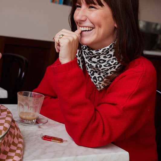 Scarf - Graou Natural | Rose in April - de inKijk