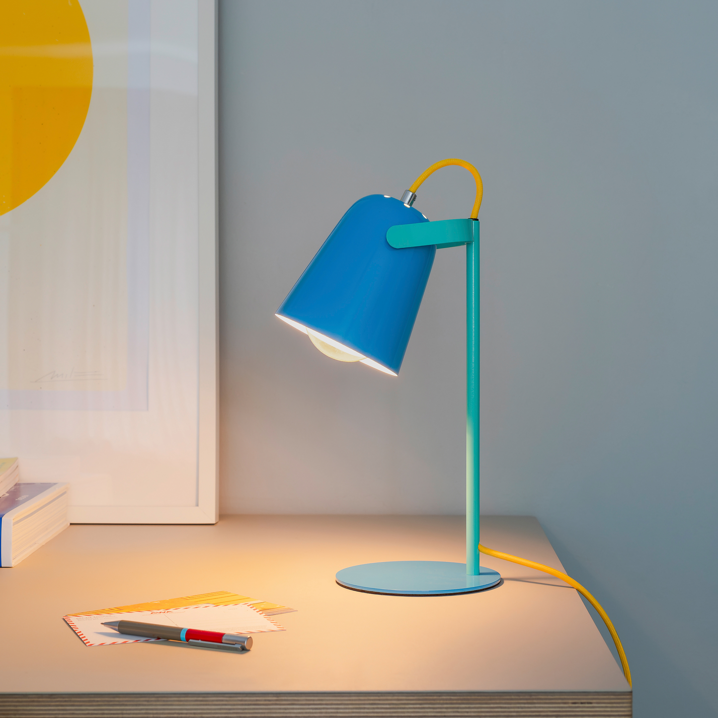 Bureaulamp Piet - blue | Remember - de inKijk