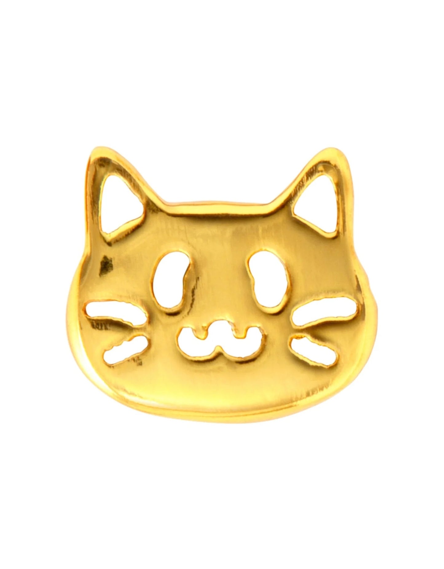 Kitty - gold plated - 1 stuk | LULU Copenhagen - de inKijk