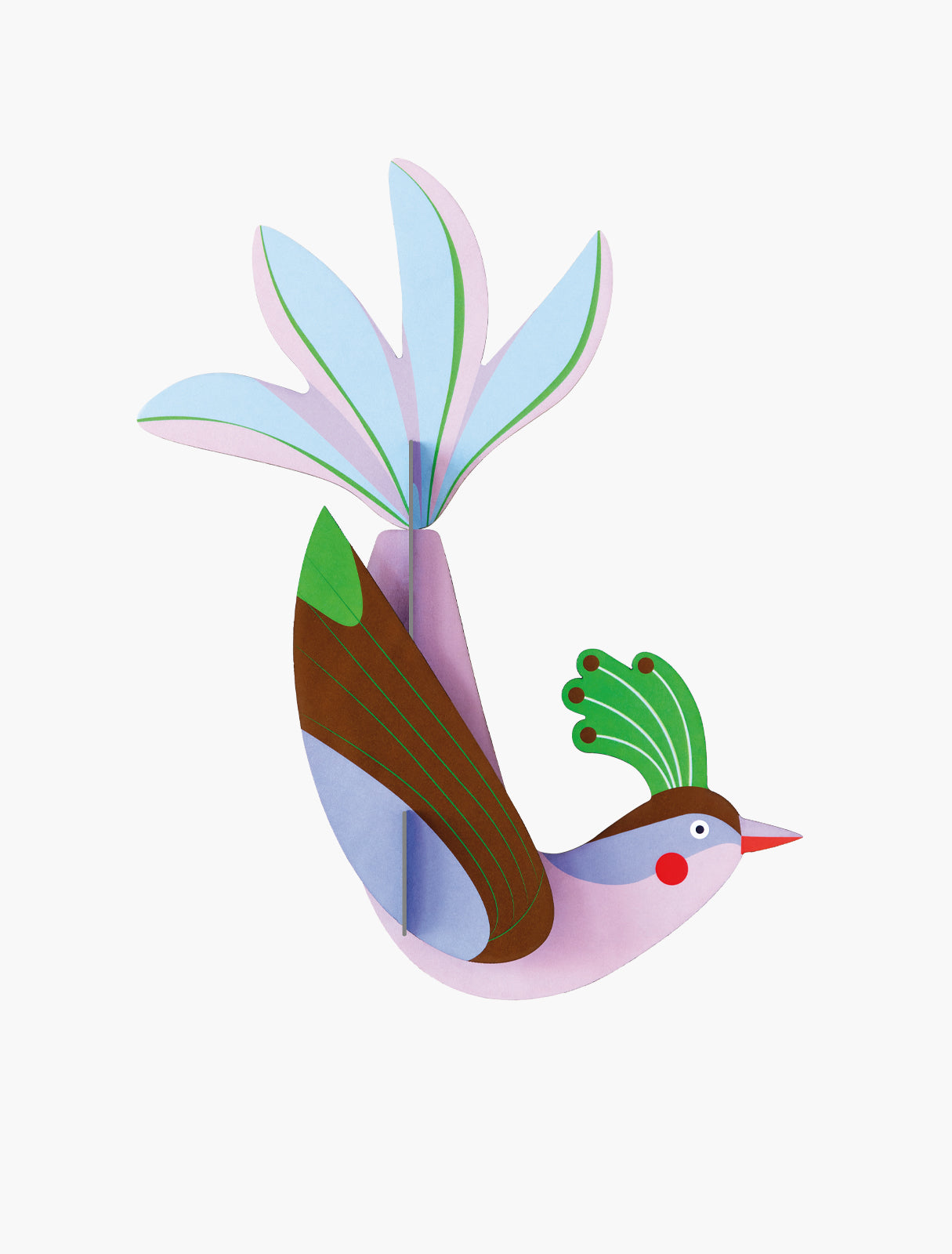 Paradise Bird Maui - muurdecoratie | Studio Roof