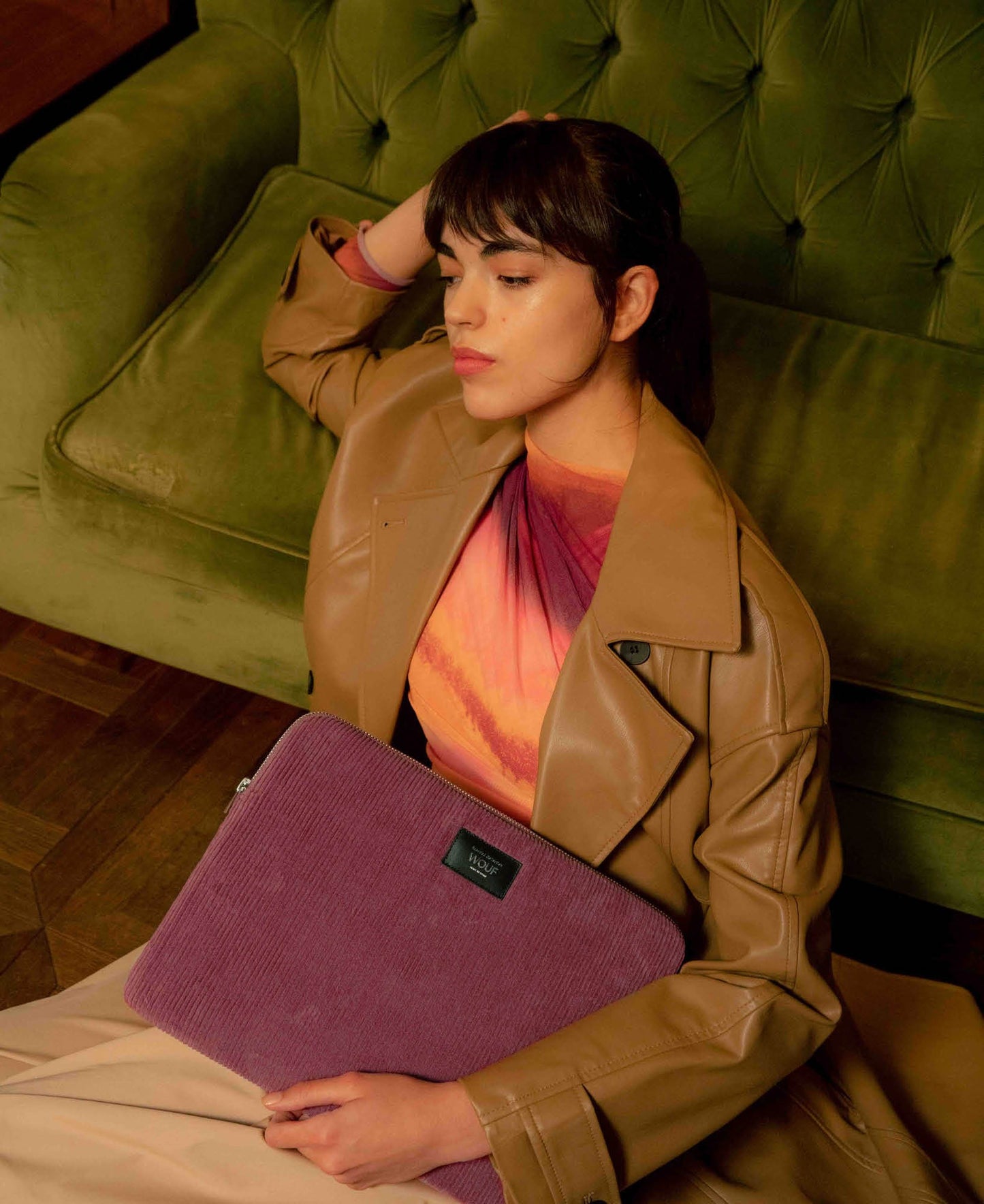 Laptophoes - 13" en 14" - Mauve | WOUF