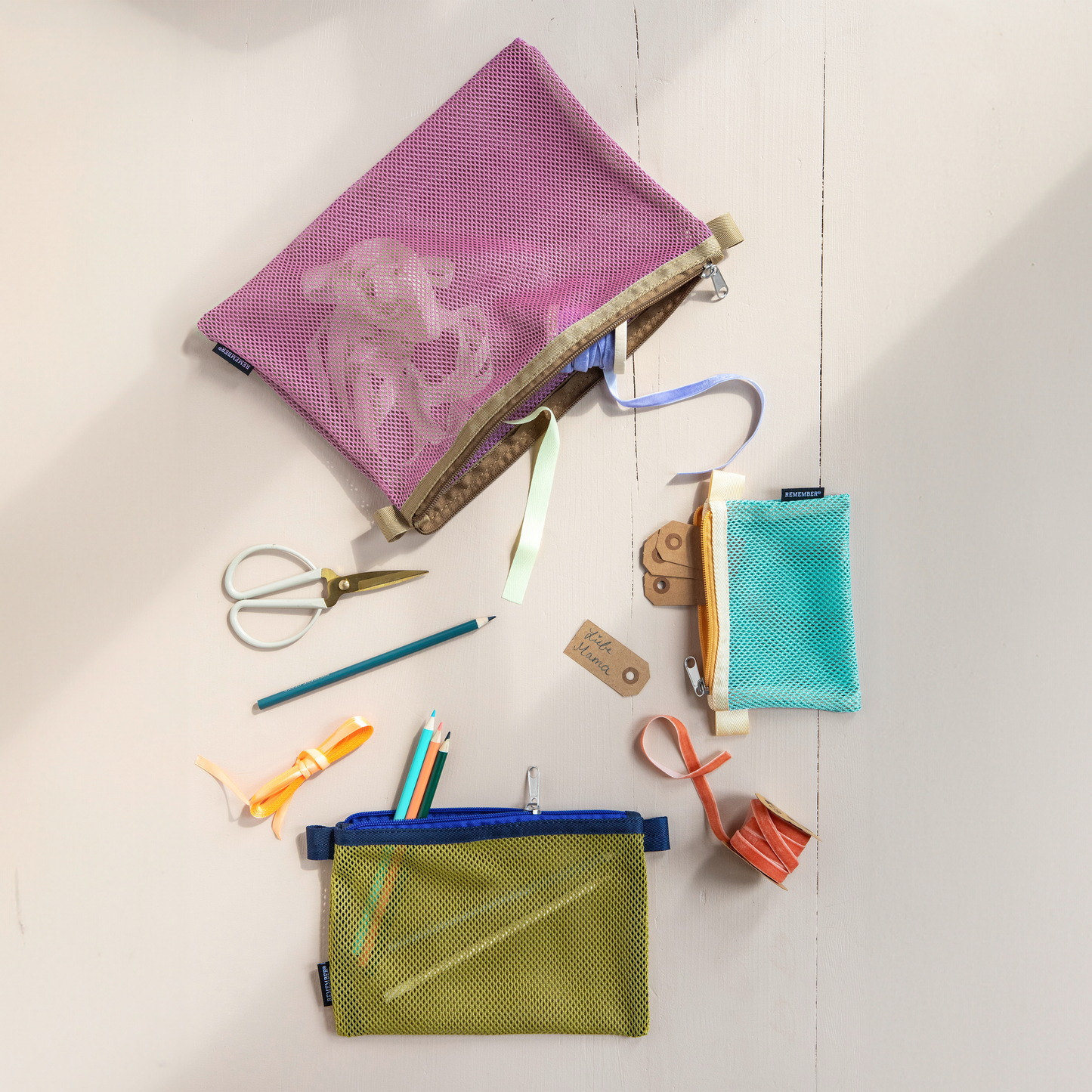 Mesh bag set - jordy | Remember - de inKijk