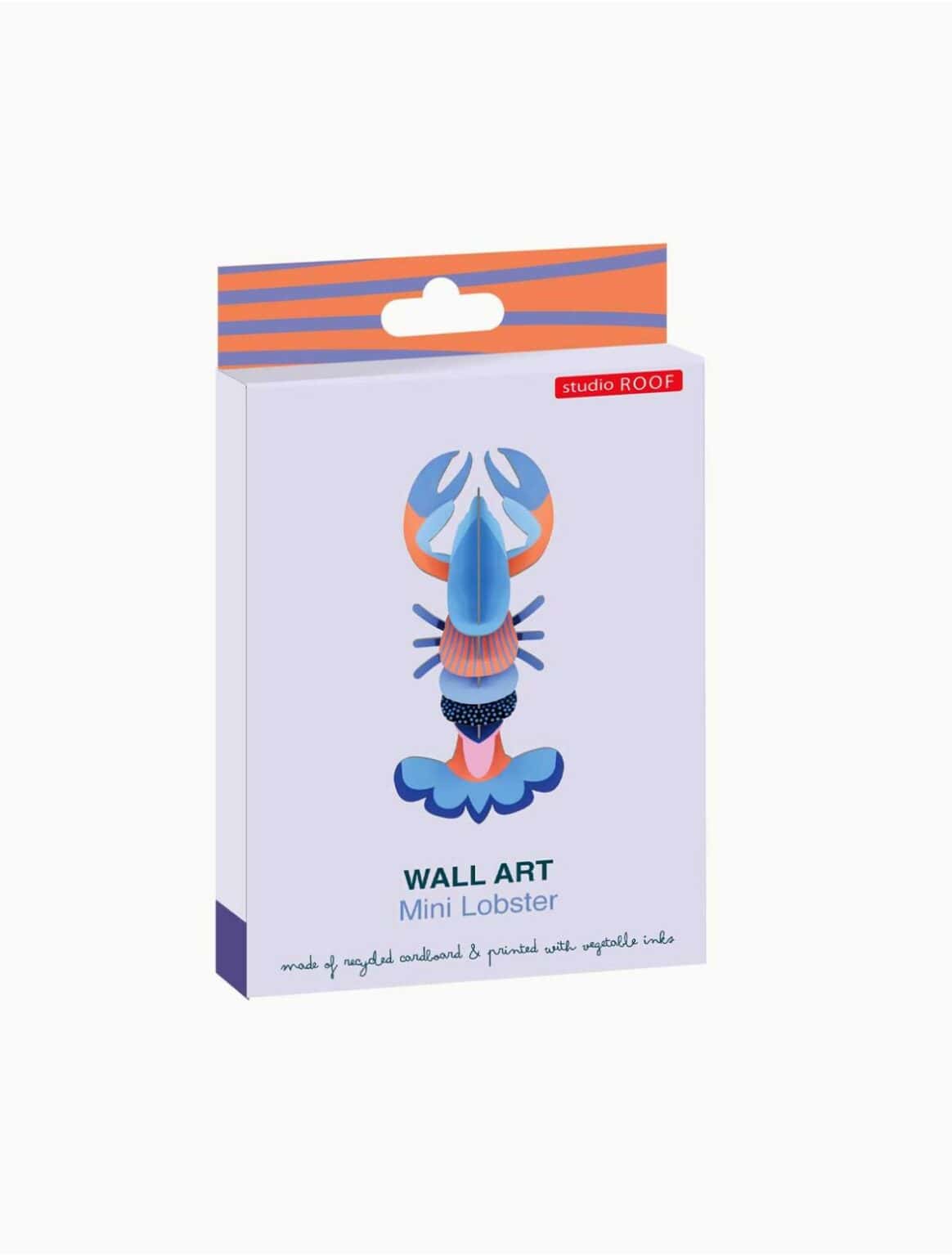 Mini Lobster - muurdecoratie | Studio Roof - de inKijk