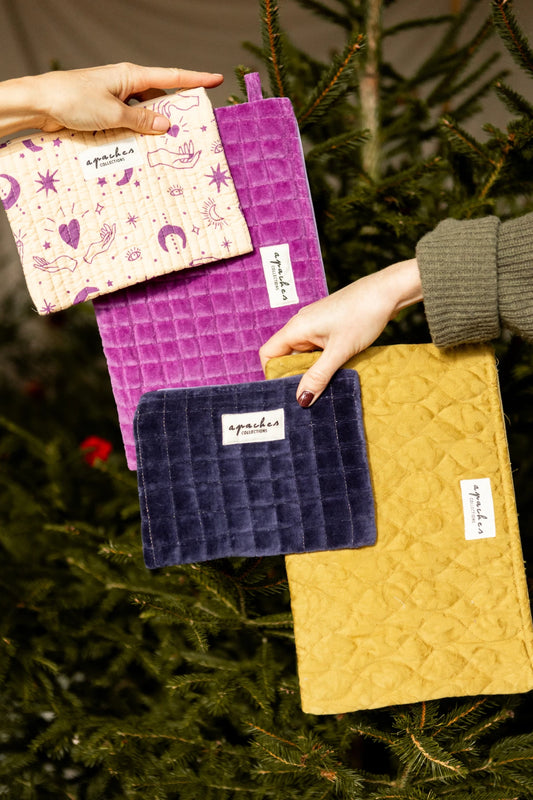 Mini Pochette Mana Velours - Éclipse | Apaches - de inKijk