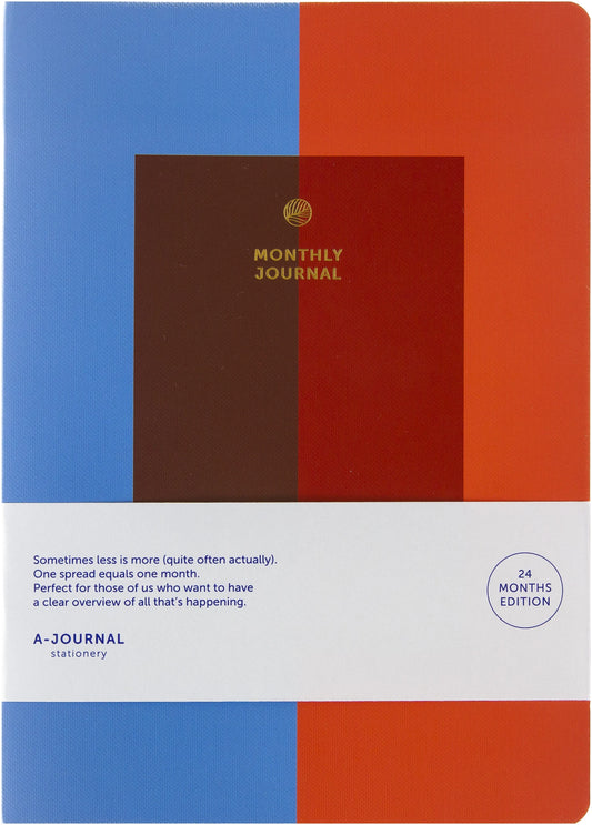 Monthly planner - 24 months edition | A-Journal - de inKijk