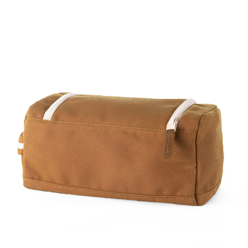 Eco-friendly toiletry bag Kenaï - mustard | Alaskan Maker - de inKijk