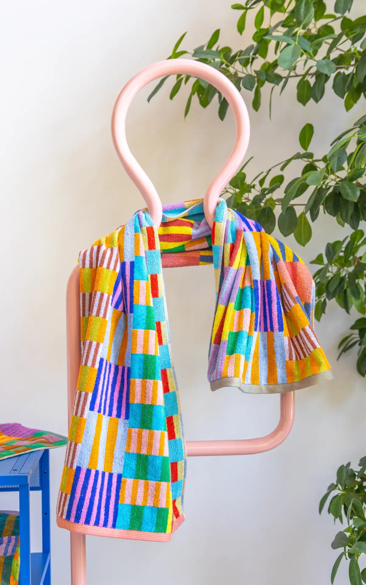 Bath towel - edition 48 tulip quilt | Foekje Fleur