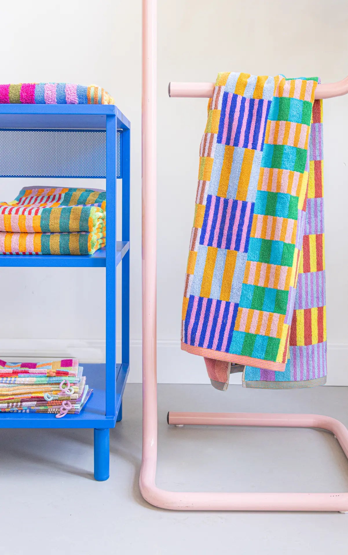 Bath towel - edition 48 tulip quilt | Foekje Fleur