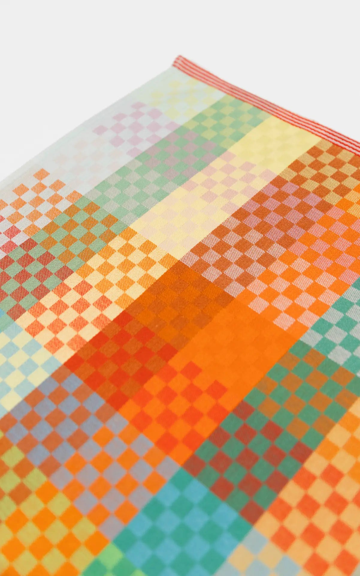 Tea towel - edition 57A checkered check | Foekje Fleur