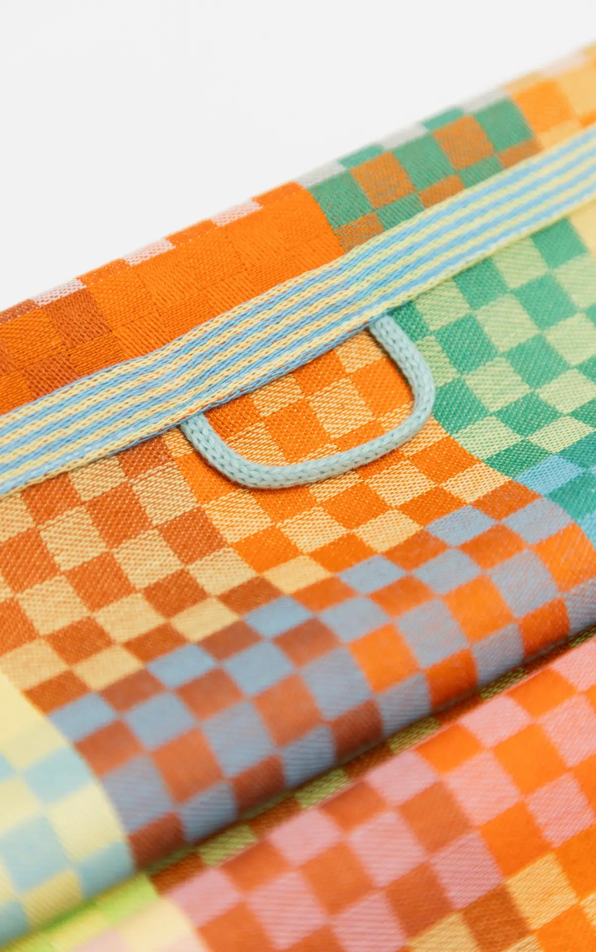 Tea towel - edition 57A checkered check | Foekje Fleur