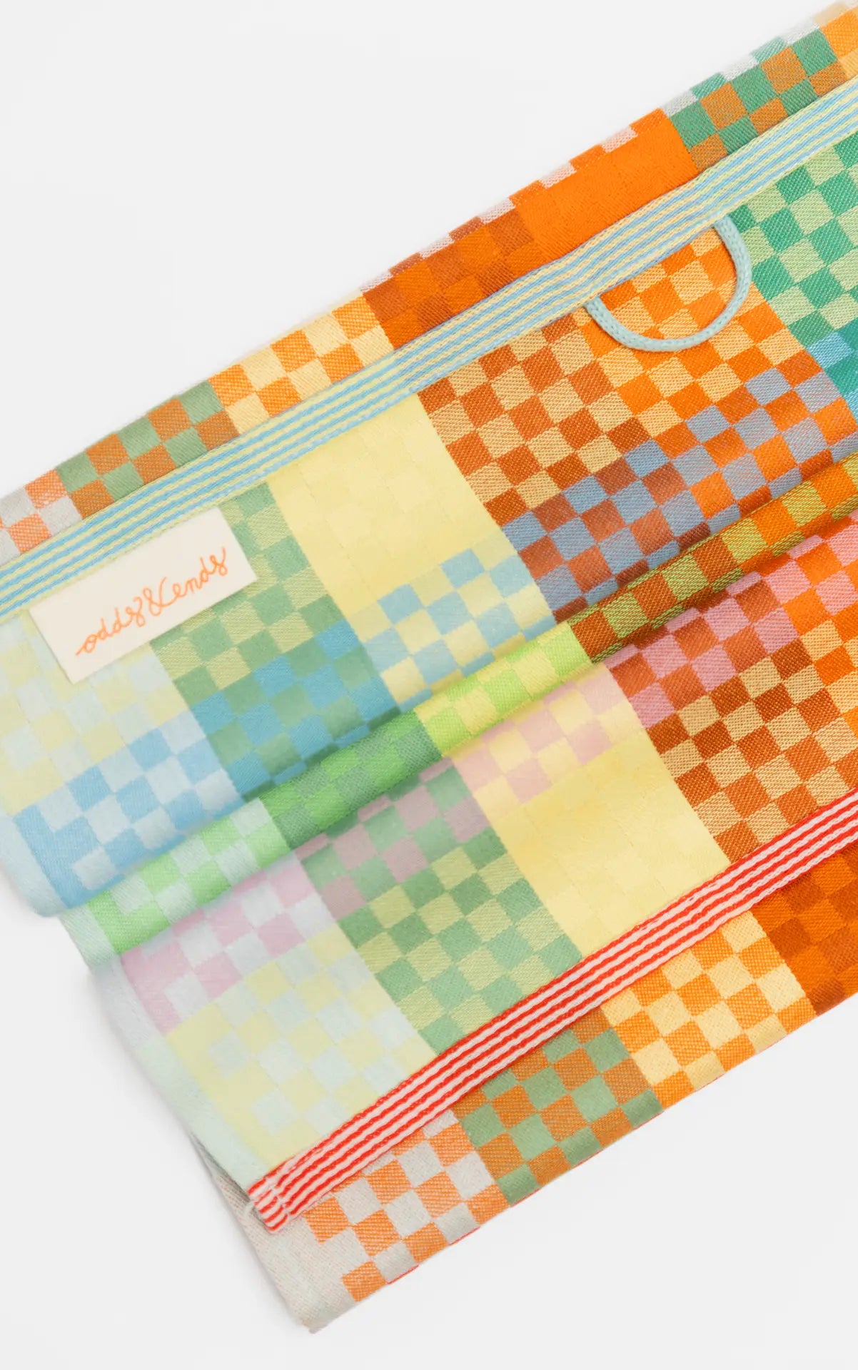 Tea towel - edition 57A checkered check | Foekje Fleur