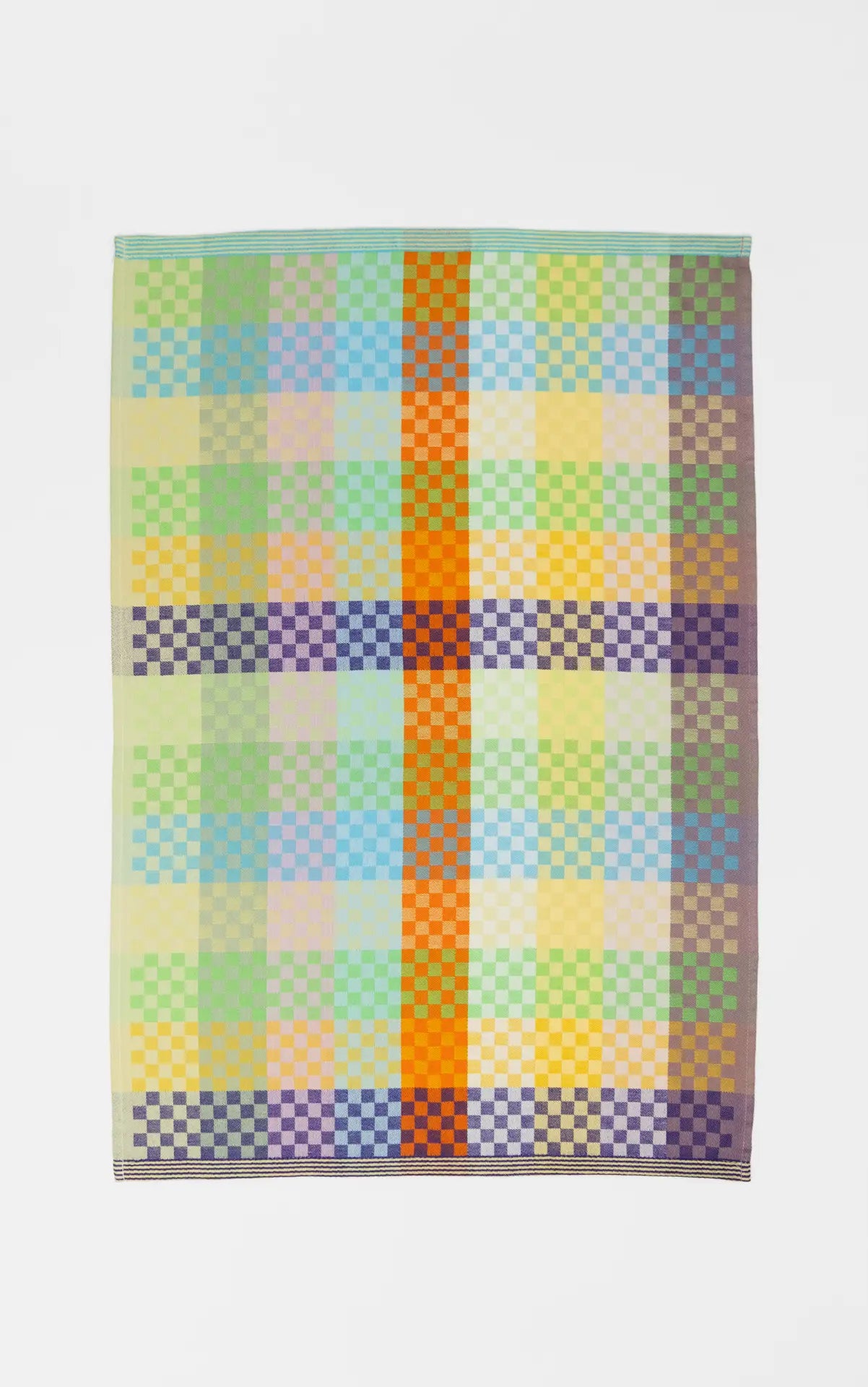 Tea towel - edition 58B checkered check | Foekje Fleur