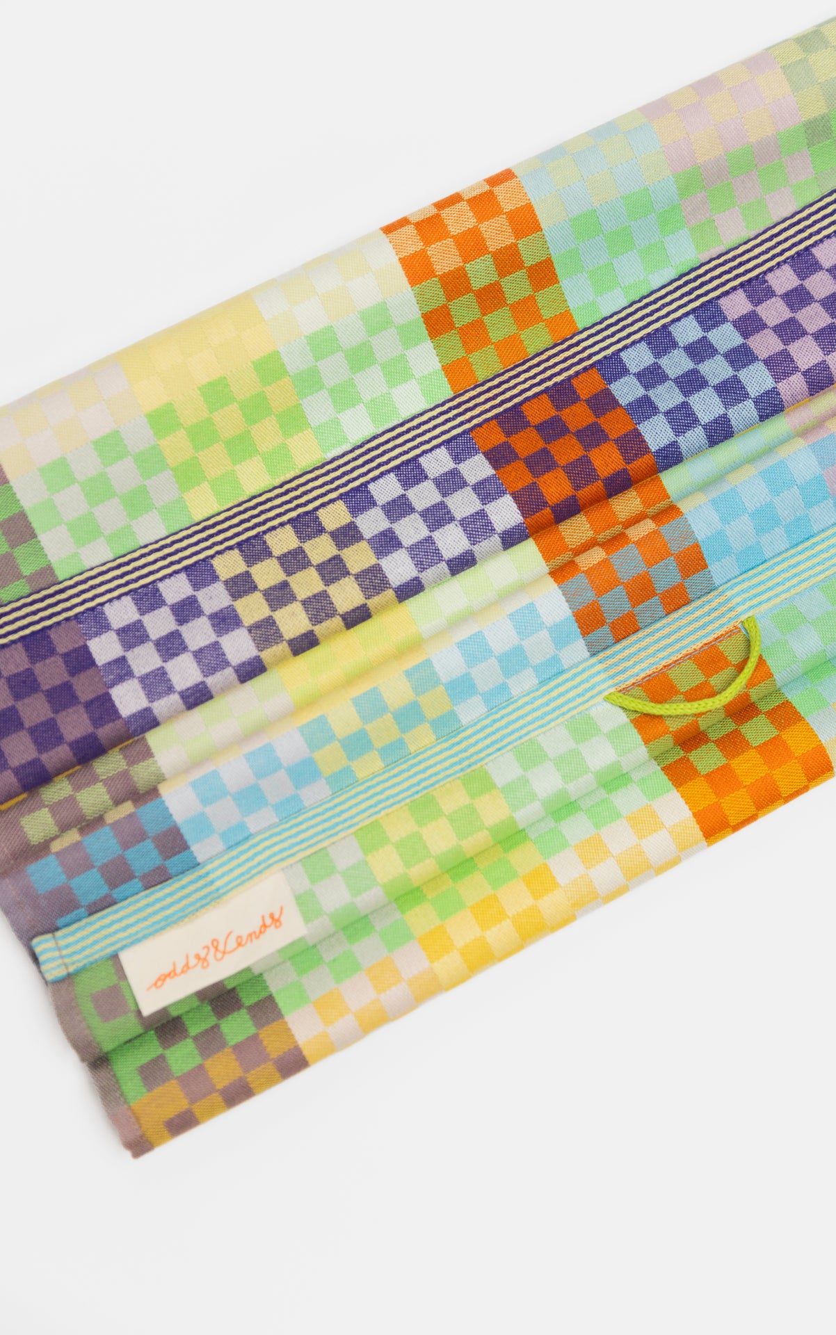 Tea towel - edition 58B checkered check | Foekje Fleur