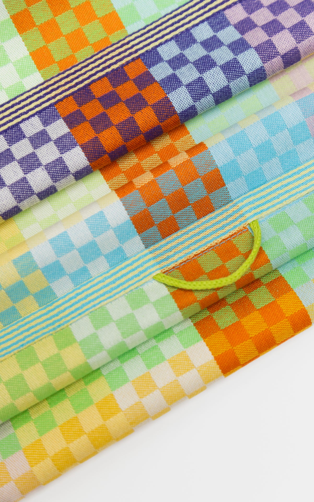 Tea towel - edition 58B checkered check | Foekje Fleur