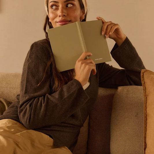 Notebook S - nylon - peridot | Monk & Anna - de inKijk