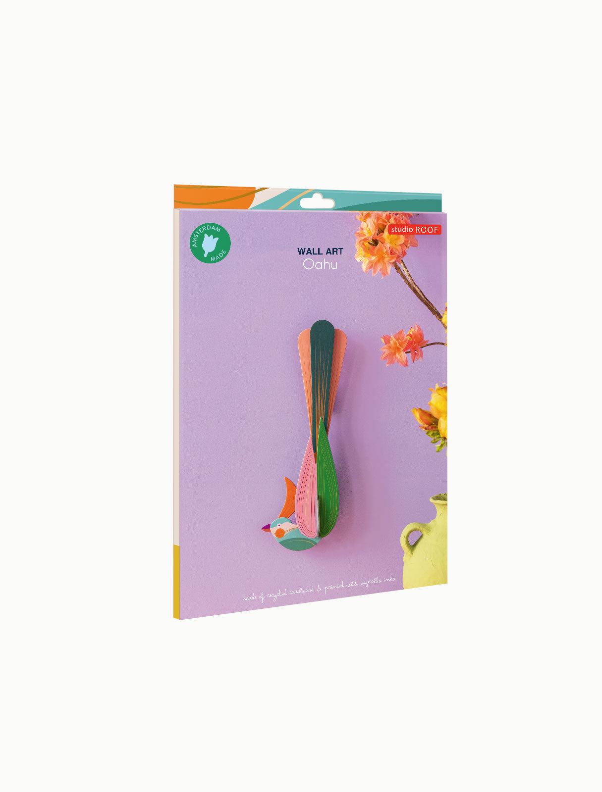 Paradise Bird Oahu - muurdecoratie | Studio Roof - de inKijk