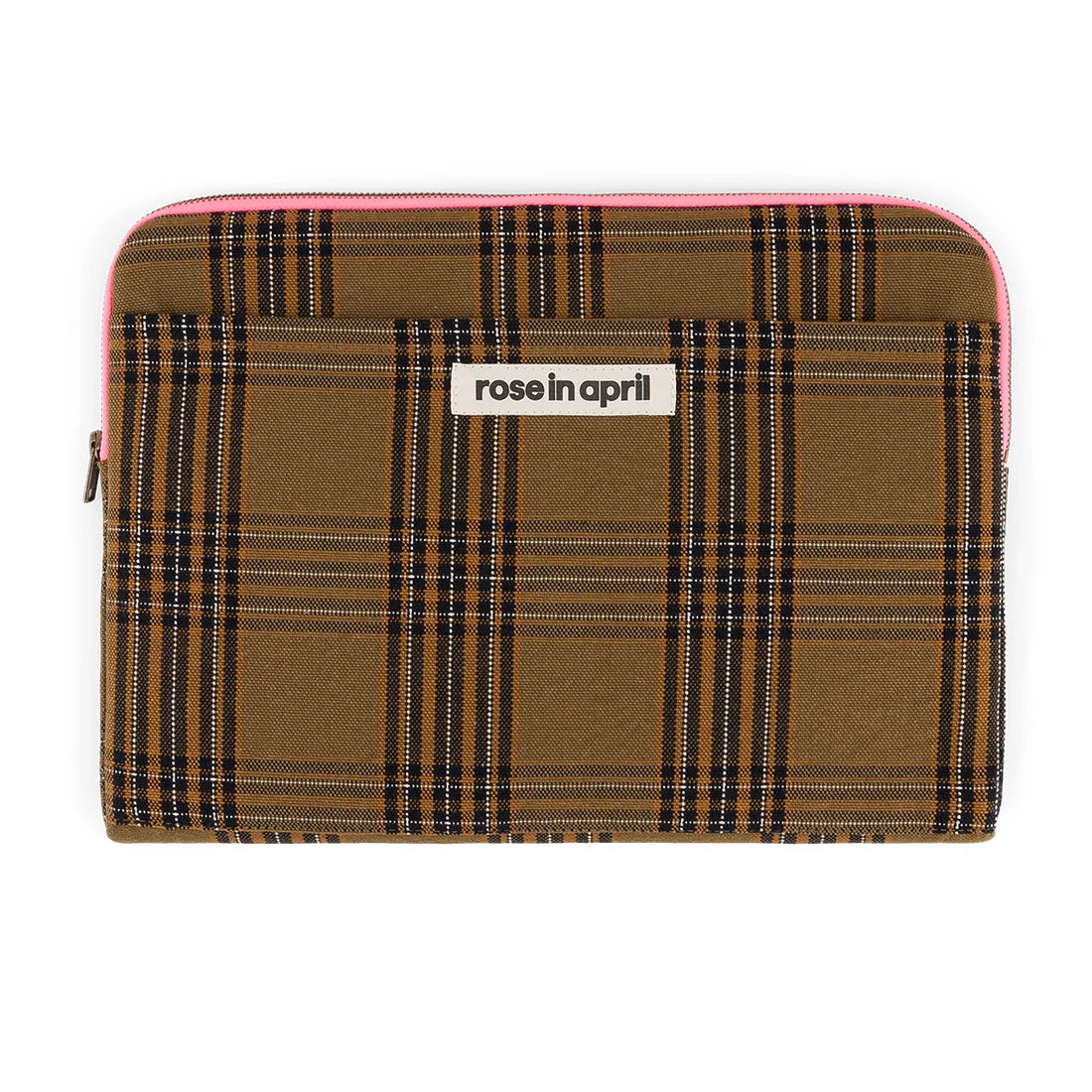 Laptop sleeve 13&14" - Octave - Tartan Check | Rose in April