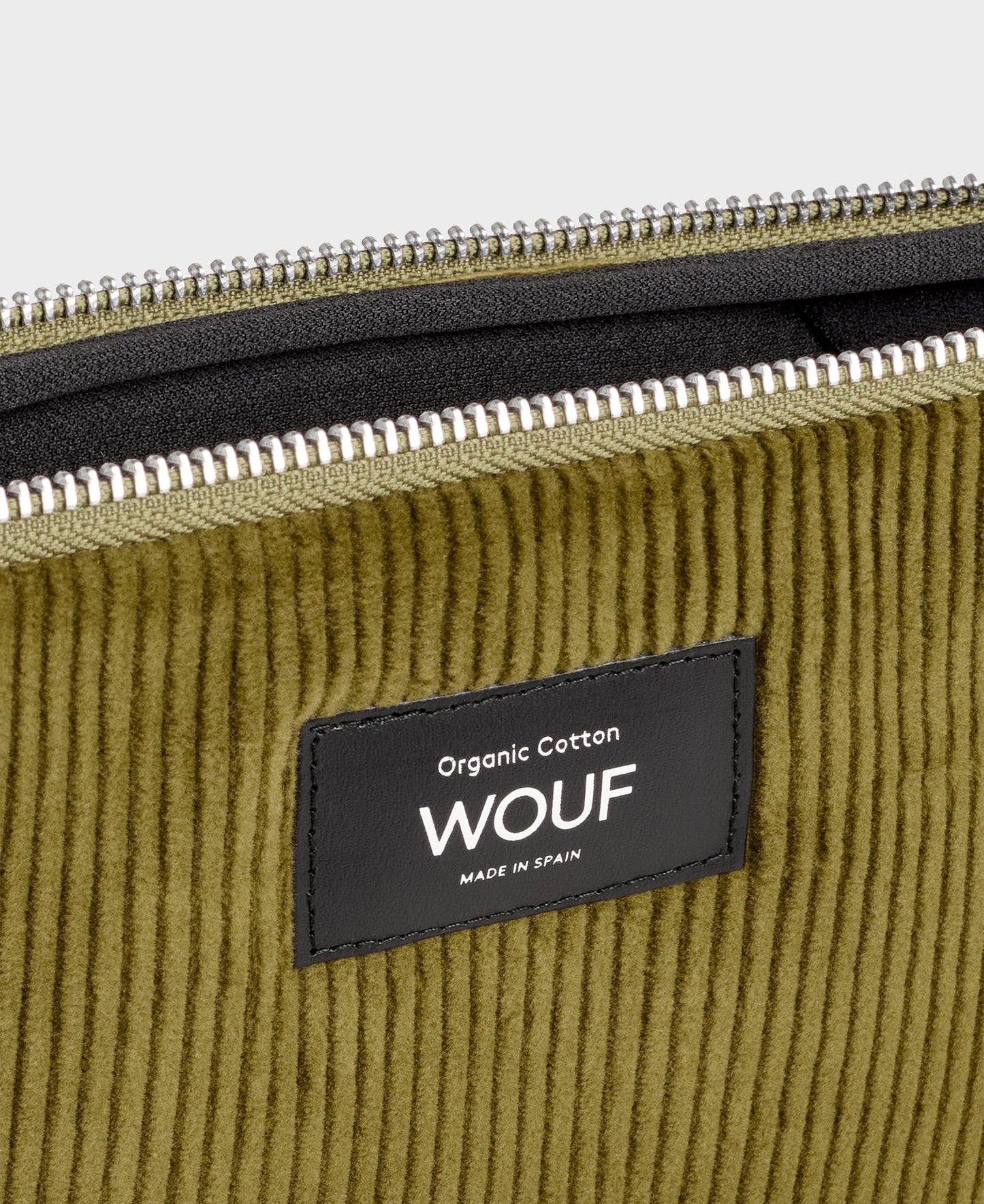 Laptophoes - 13" en 14" - Olive | WOUF