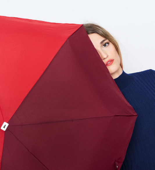 Compacte paraplu - bordeaux / rood | Anatole