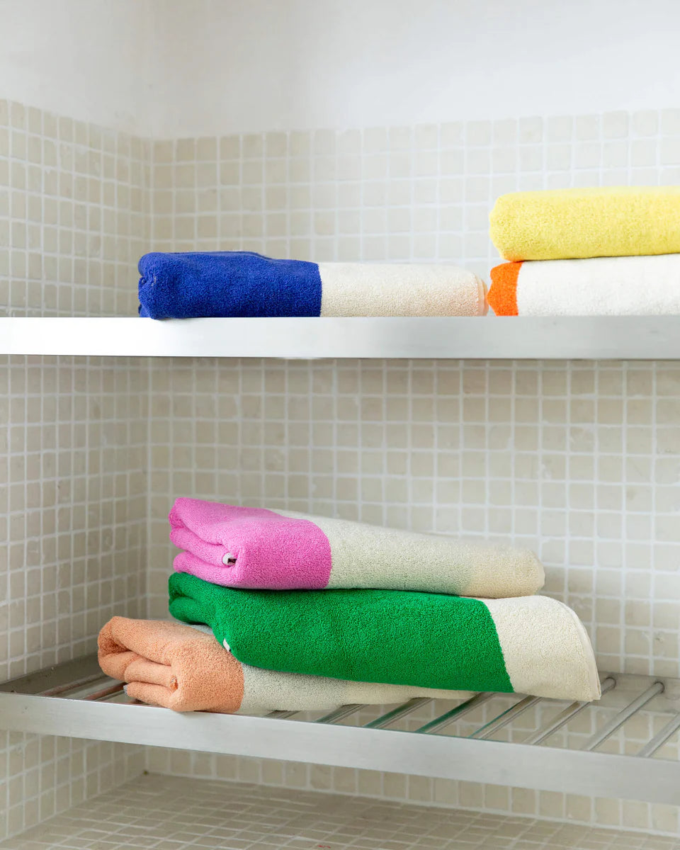 Badhanddoek - pink/green | SUITE702