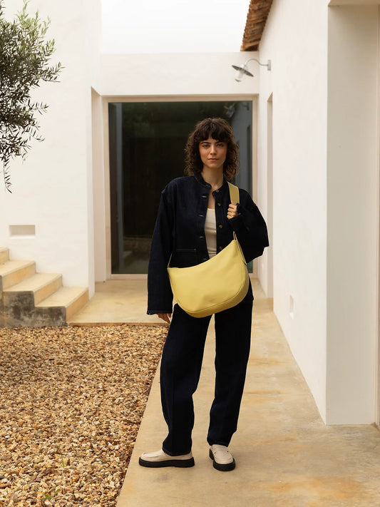 Umi crossbody shopper - pampas | Monk & Anna - de inKijk