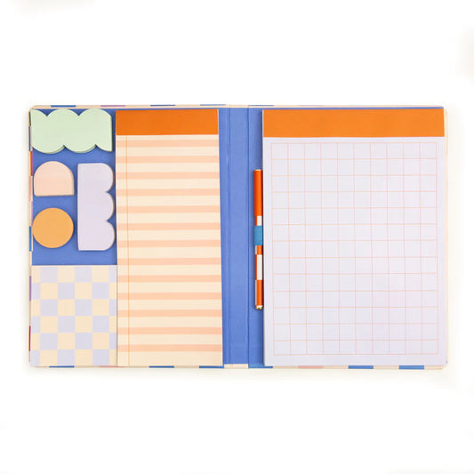 Sticky notes set and pen | Kikkerland - de inKijk