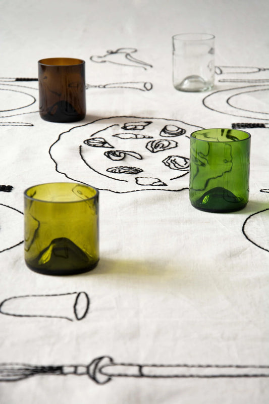 Short drink glazen - set van 4 | Q de bouteilles - de inKijk