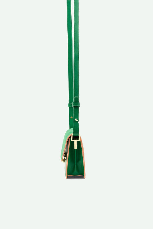 Shoulder bag - ton sur ton - paris green | Sticky Sis