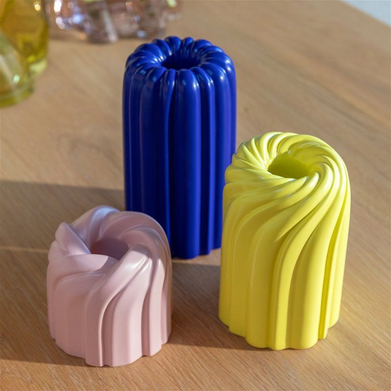 Candle Holder Turban - Pink | &Klevering