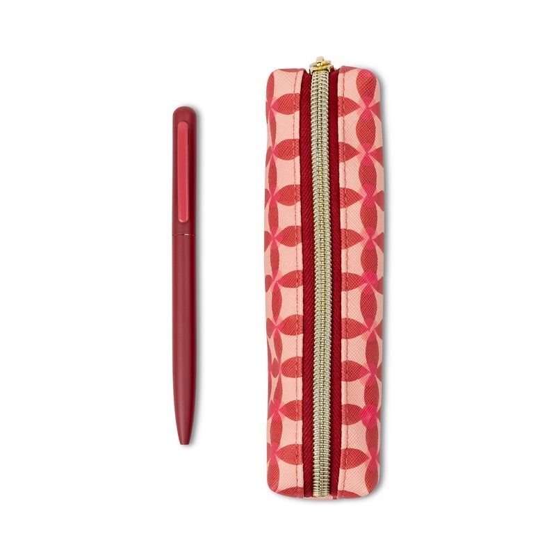 Pen & Pouch Set - Pinwheel Pink | Designworks Ink