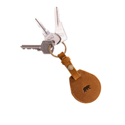 Airtag tracker keyring - cognac | Alaskan Maker
